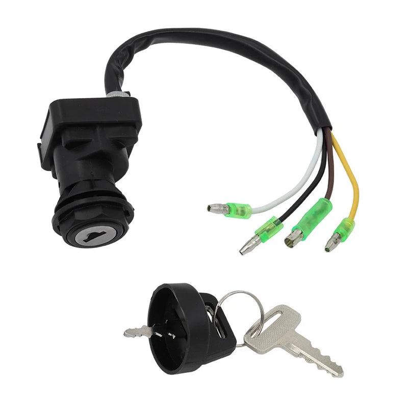 Kawasaki Bayou 220 Ignition Switch with Keys (1988–1995)