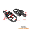 Harley Dyna Street Bob Super Glide MX Foot Pegs (1993-2017)
