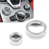 Alfa Romeo Giulia Stelvio Silver Multimedia Knob Ring (2020-2021)