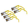 Various Models 5 x BA9S Car Truck Light Bulb Socket Connectors with Cable