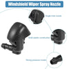 Honda Pilot (2009-2015) 2 x Black Windshield Washer Nozzle Set