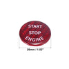 BMW E53 E60 E61 E63 E64 Red Engine Start Stop Push Button Cover Cap