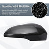 Ford Fusion Rearview Mirror Cover Cap 2 x Black Carbon Fiber (2013-2019)