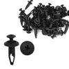 Ford Bumper 50 x Plastic Push-in Rivet Retainer Clips