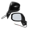 Honda Civic 2012-2015 Manual Folding Gloss Black Left Side Door Mirror