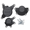 Honda CBR600RR Black Motorcycle Engine Cover Protector Set (07-24)