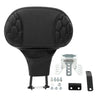 Harley Touring Road Street Glide Black Backrest Pad (1988-2023)