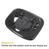 Honda Model Left Right Mirror Glass Pair w/ Back Non-heated