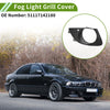 BMW E65 E66 Black 1 Pc Car Front Right Fog Light Grill (2006-2008)