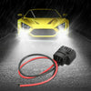 Vehicle 2x Fog Light Wiring Harness Female Plug Connector Pigtail