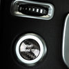 Land Rover Discovery Black Carbon Fiber Engine Start Stop Button Cover (10-16)