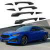 Acura TLX Door Handle Bowl Trim 8Pcs/Set Carbon Fiber (2015–2022)