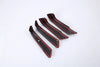 Audi Q5 (2018-2022) 4 x pcs Carbon Fiber Interior Armrest Frame Cover Trim
