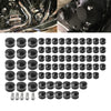 Harley Touring Road Street Glide 75X CNC Engine Bolt Topper Caps (2009-2023)