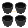 Yamaha Bear Tracker 250 YFM250 Front Rear Wheel Cap 4x (1999–2004)