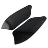 Harley Dyna, Heritage, Softail Black Air Batwing Fairing Wind Deflectors
