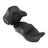 Harley Street Road Glide Driver Passenger Gel Seat Backrest (2014-2023)