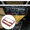 Jeep Wrangler Dashboard Center Control Panel Cover (2018-2023)