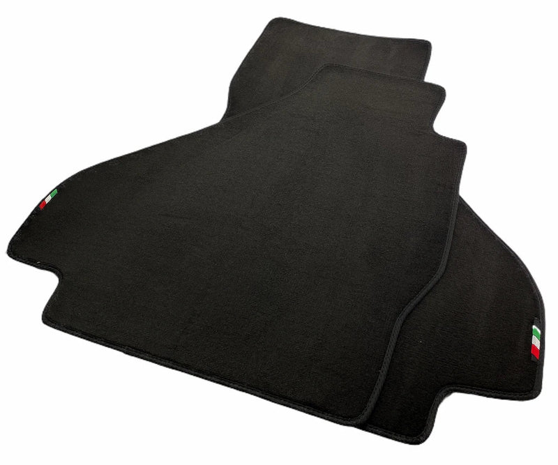 Ferrari 512 TR 1992-1994 Black Tailored Carpets & Emblem Floor Mats