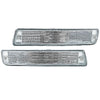 Toyota Land Cruiser 80 Series Clear Crystal Front Indicator Lights (1990-1997)