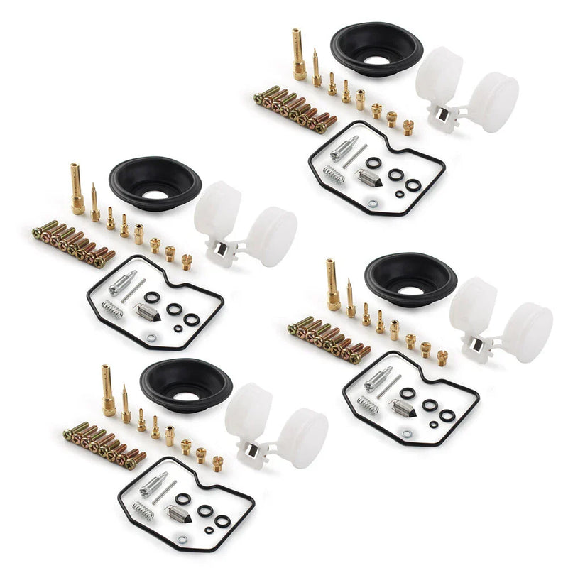 Kawasaki Zephyr ZR750H ZR-7 ZR-7S 4 x Carburetor Repair Kits (1991-2004)