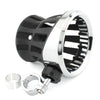7 / 8"-1" Bars Chrome Motorcycle Drink Cup Holder (22mm-25mm)