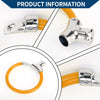 Bike - Orange Portable 42cm Anti-Theft Bicycle Lock Mini Ring