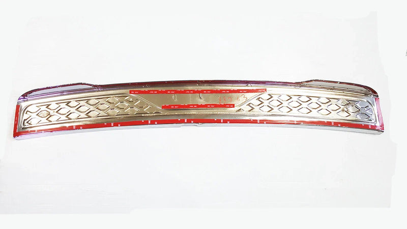 Toyota Fortuner Rear Bumper Step Guard Plate Chrome Reflector (2005-2012)