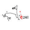 Mitsubishi Triton L200 Strada 1986-1996 Front Door Lock Latch Set