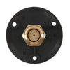 Black RV City Water Inlet with Check Valve Hose Connector