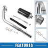 Honda XR50 CRF50 Muffler Silencer Pipe 1.1 Inch