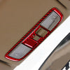 Honda Civic Red Carbon Fiber Reading Light Cover (Fits 2016-2021)