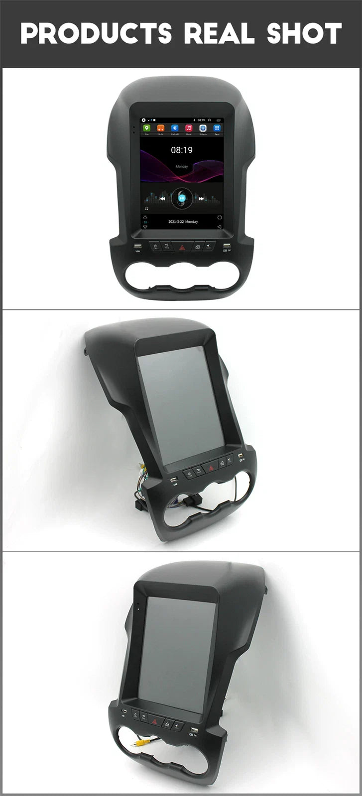 Ford Ranger 9.7" Car Stereo GPS Navigation Head Unit (2011-2015)