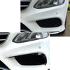 Mercedes Benz E Class S212 2 x Front Bumper Side Spoiler Trim (2013-2015)