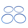 Toyota Tacoma AC Outer Vent Rings Trim Covers (2016-2022)