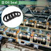 Oil Seal / 5 x 48x62x12mm / NBR Rubber High Pressure Black