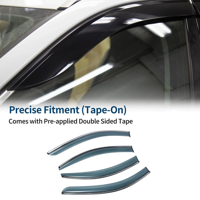 Hyundai Accent Sedan (2006-2010) - Side Vent Visors Car Window Deflectors