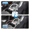 Dodge Charger & Chrysler Red Cup Holder Cover Trim Sticker
