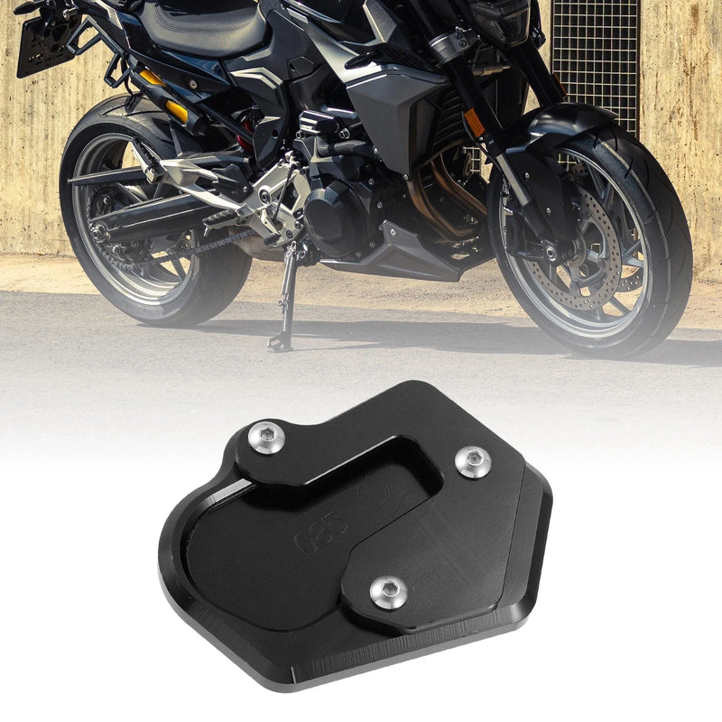 BMW Extender Foot Side Stand Plate Black Kickstand Pad