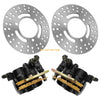 Kawasaki Bayou 300 KLF300C Front Brake Calipers & Brake Rotors (1989–2004)