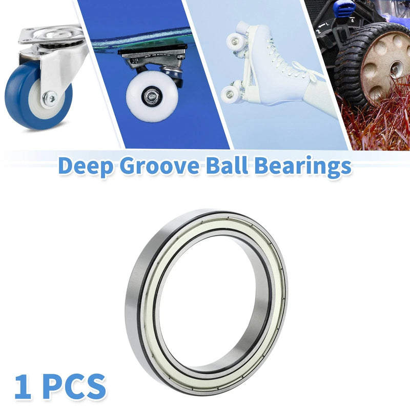 Scooter Skateboard Wheel Deep Groove Ball Bearings 80x110x16mm