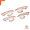 Holden Colorado Ute Matte Black Door Handle Insert Bowl Trim (2012-2022)