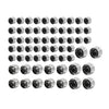 Harley Touring Road King Street Glide 62X Chrome Engine Bolt Caps (17-24)