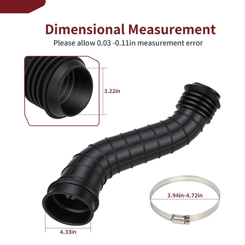 Polaris RZR Turbo XP / Turbo XP 4 Clutch Duct Inlet (2016–2018)