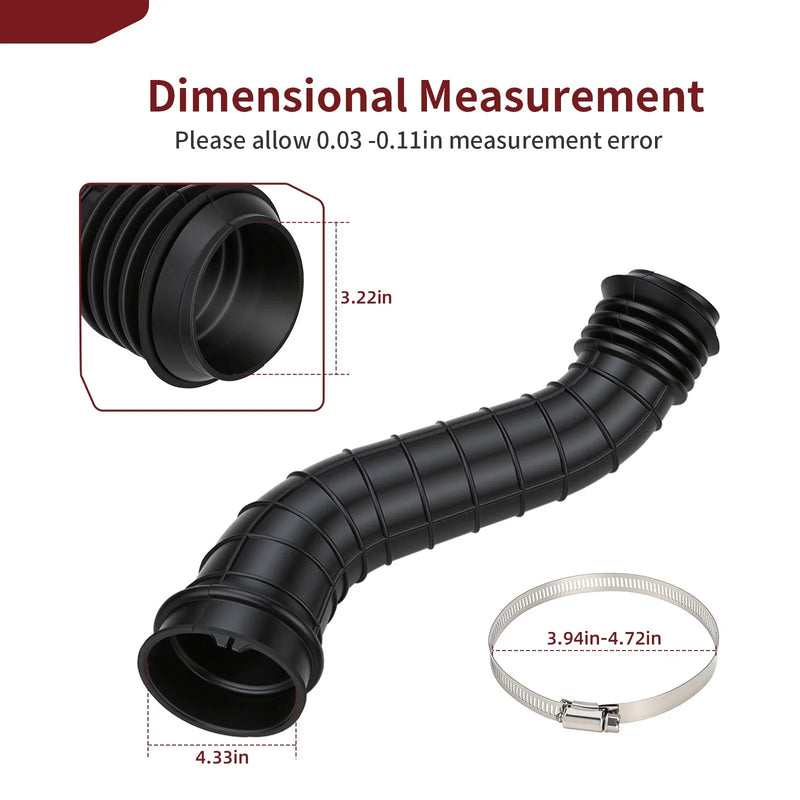 Polaris RZR Turbo XP / Turbo XP 4 Clutch Duct Inlet (2016–2018)