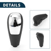 Ford Focus MK2 2005-2012 Black Silver Tone Automatic Gear Shift Knob