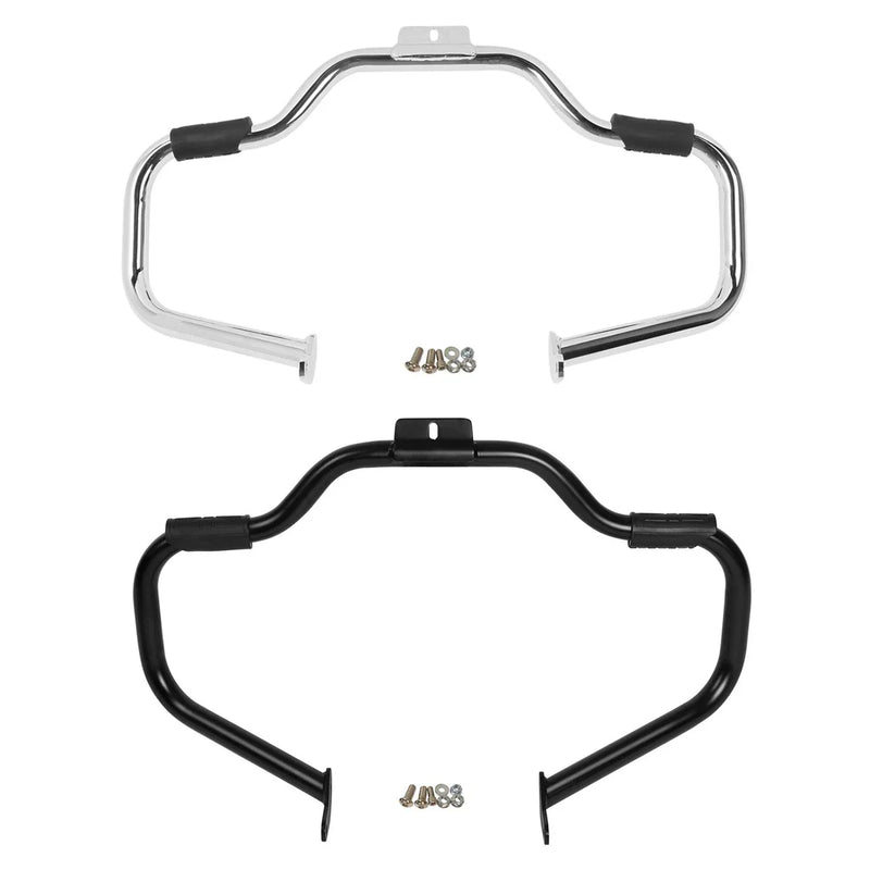 Harley Softail Slim Fatboy Mustache Highway Engine Guard Crash Bar (2000-2017)