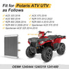 Polaris RZR 570, 800, S 800 EFI Aluminum Radiator (2008–2022)