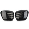 Triumph T120 2016-2020 Glossy Black 2 x Battery Side Covers Set