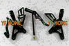Yamaha YZF R1 (2009-2013) Black Rearsets Foot Pegs